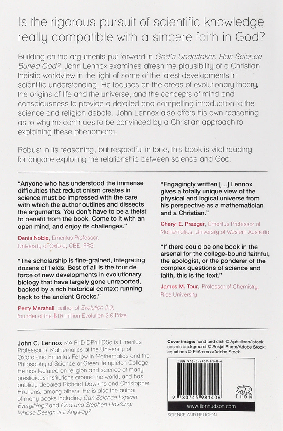 Cosmic Chemistry: Do God and Science Mix?