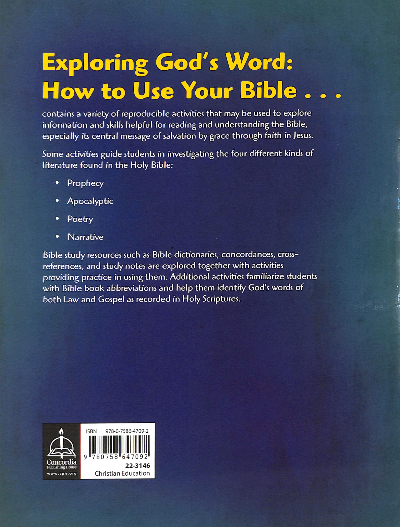 Exploring God's Word: How to Use Your Bible