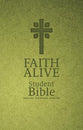 ESV Faith Alive Student Bible Green With Cross (Lutheran Edition)