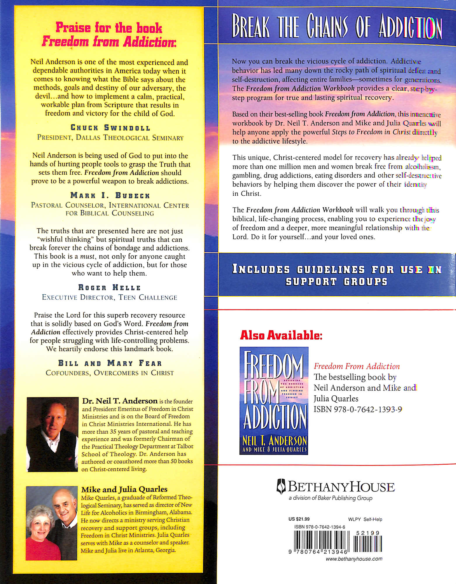 Freedom From Addiction - Breaking the Bondage of Addiction and Finding Freedom in Christ (Workbook) (Freedom In Christ Course)