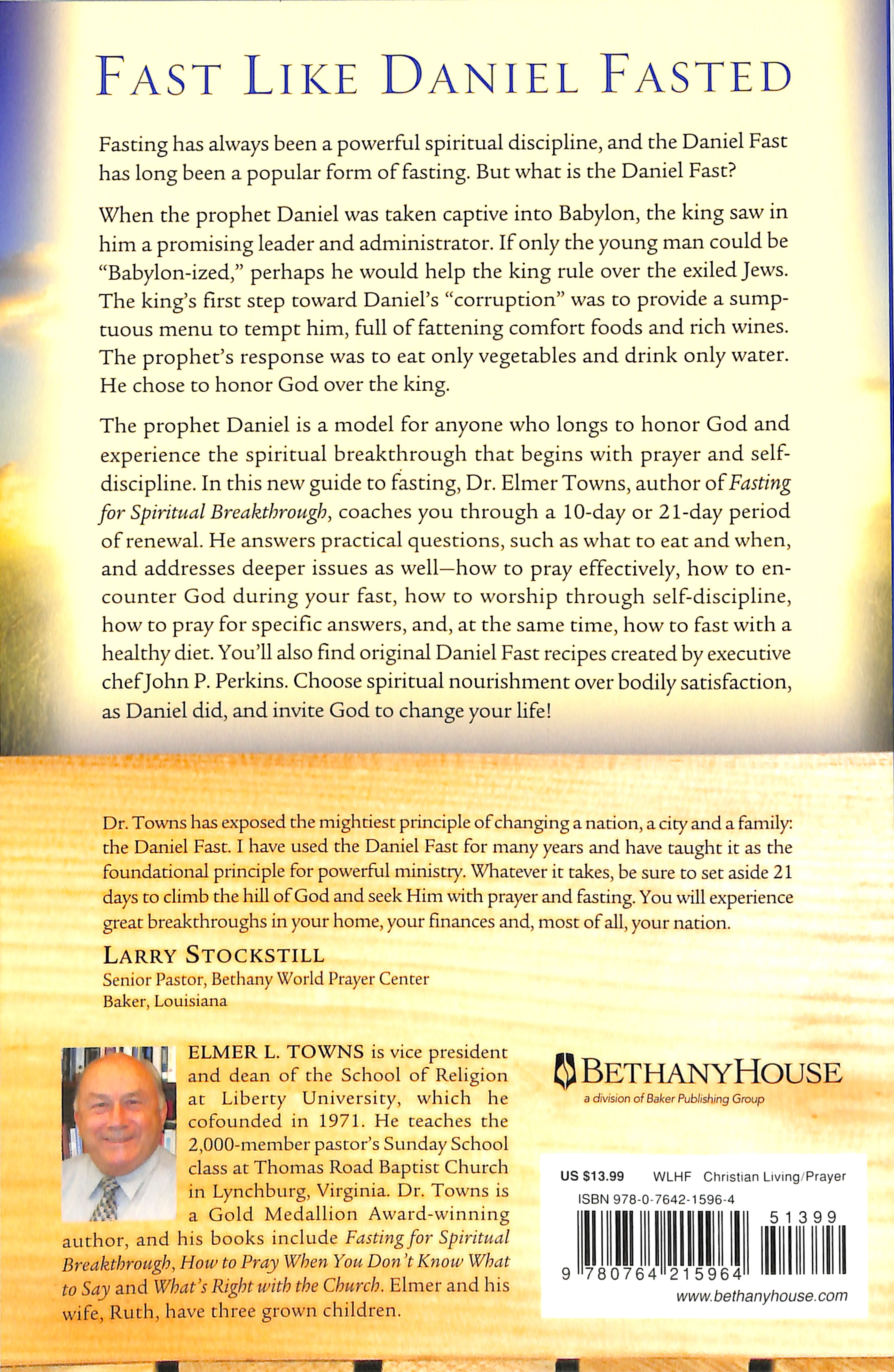 The Daniel Fast For Spiritual Breakthrough