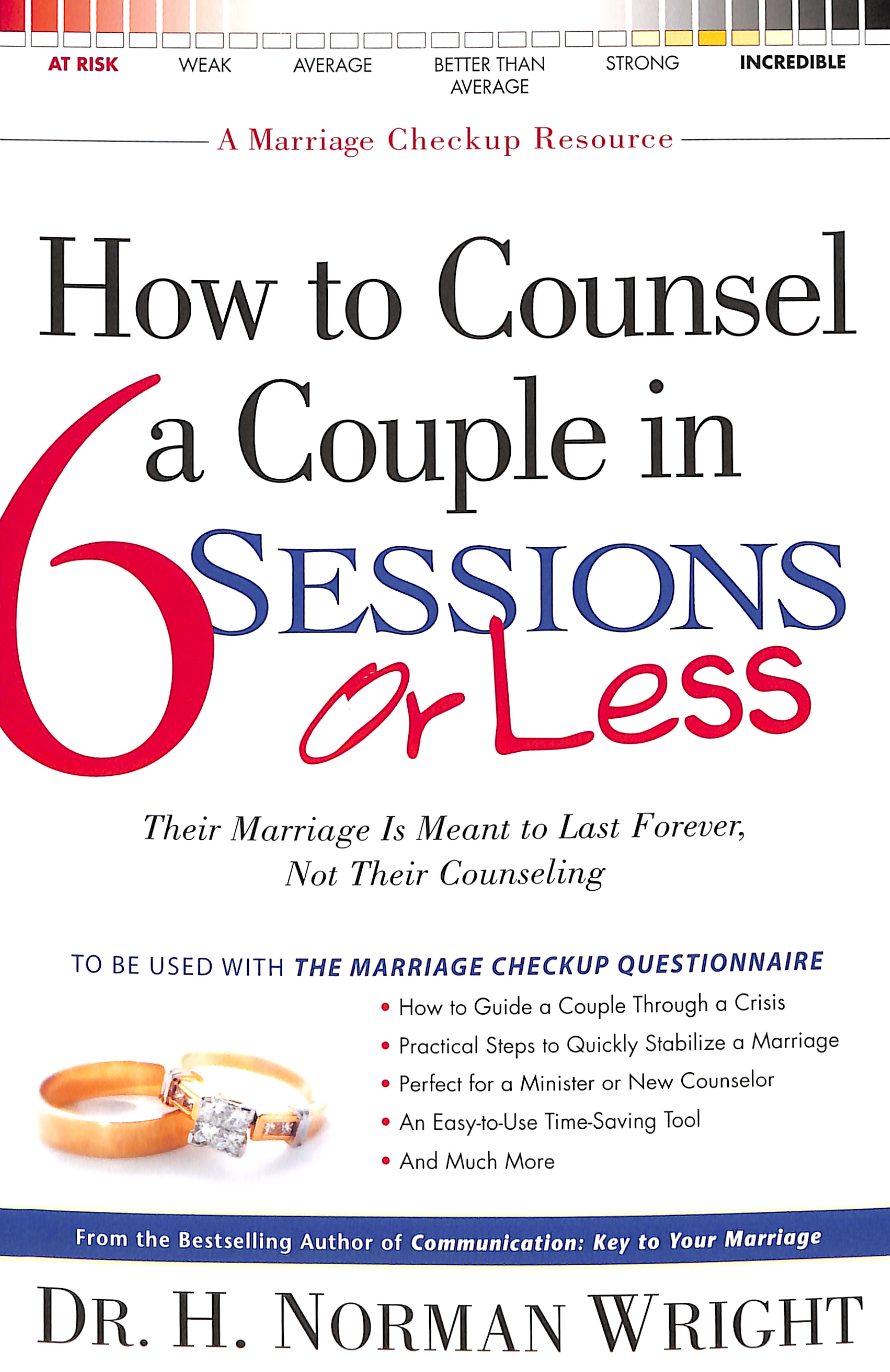 How to Counsel a Couple in 6 Sessions Or Less: Their Marriage is Meant to Last Forever, Not Their Counselling