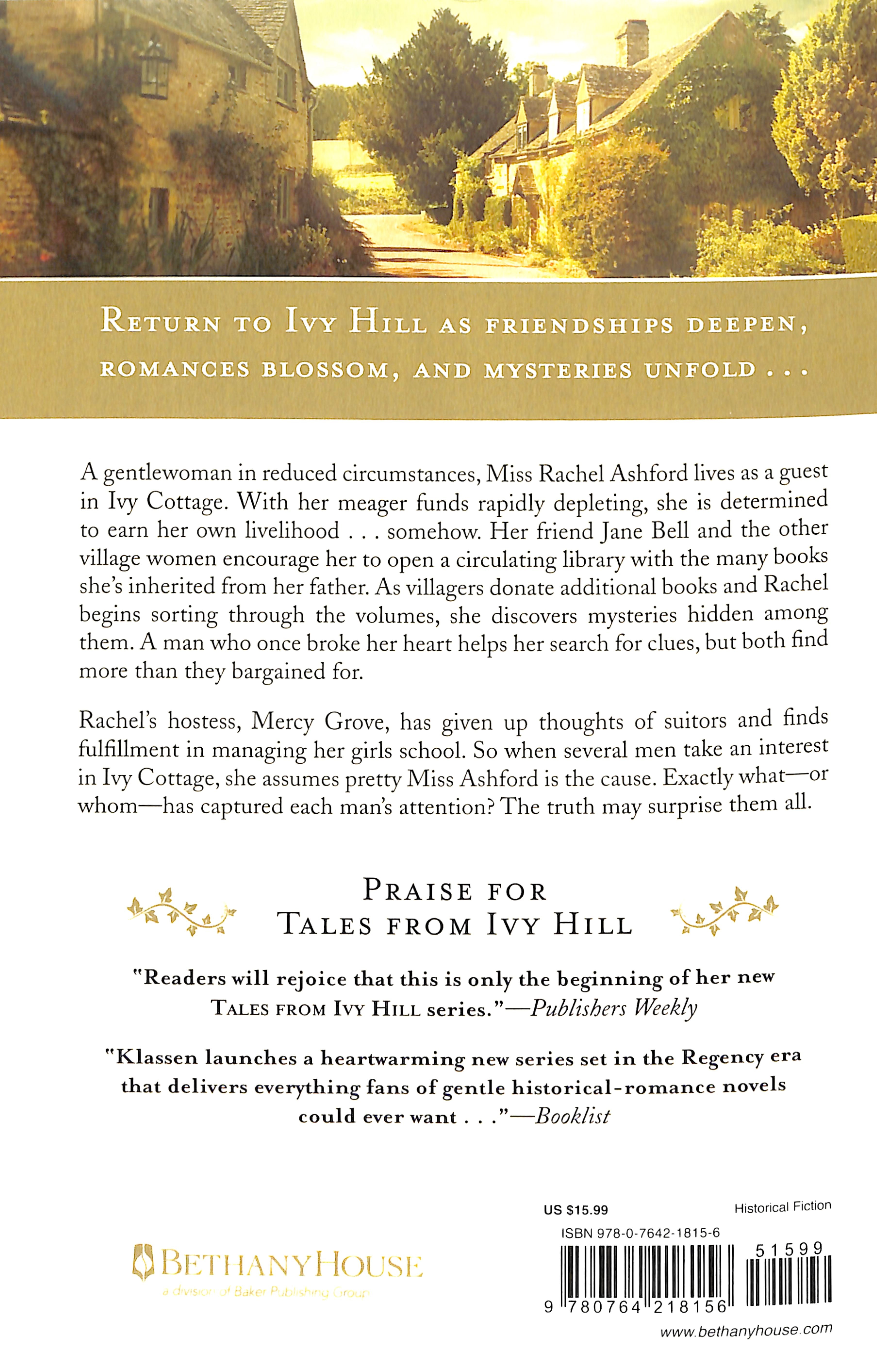 The Ladies of Ivy Cottage (#02 in Tales From Ivy Hill Series)
