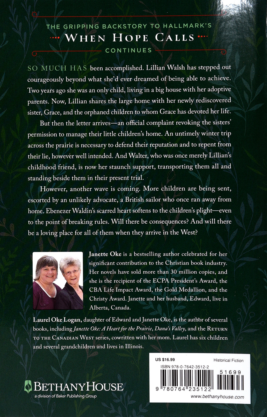 Sustaining Faith (#02 in When Hope Calls Series)