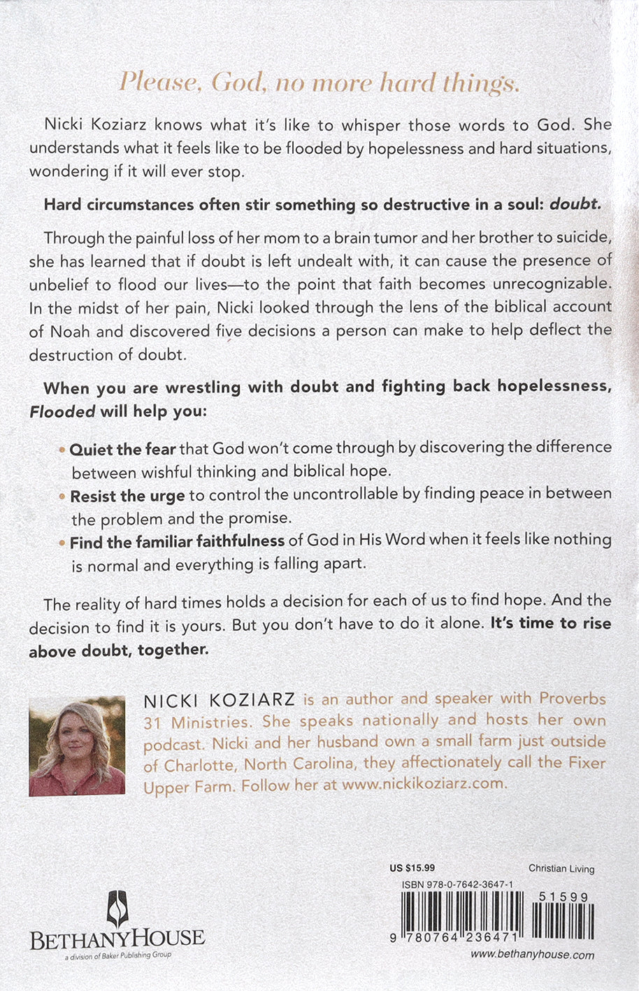 Flooded: The 5 Best Decisions to Make When Life is Hard and Doubt is Rising