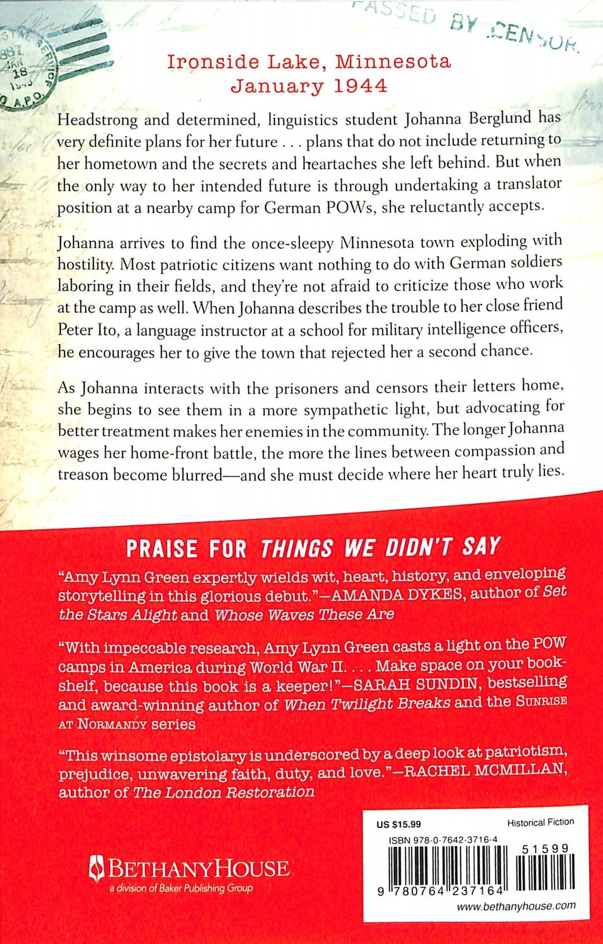Things We Didn't Say