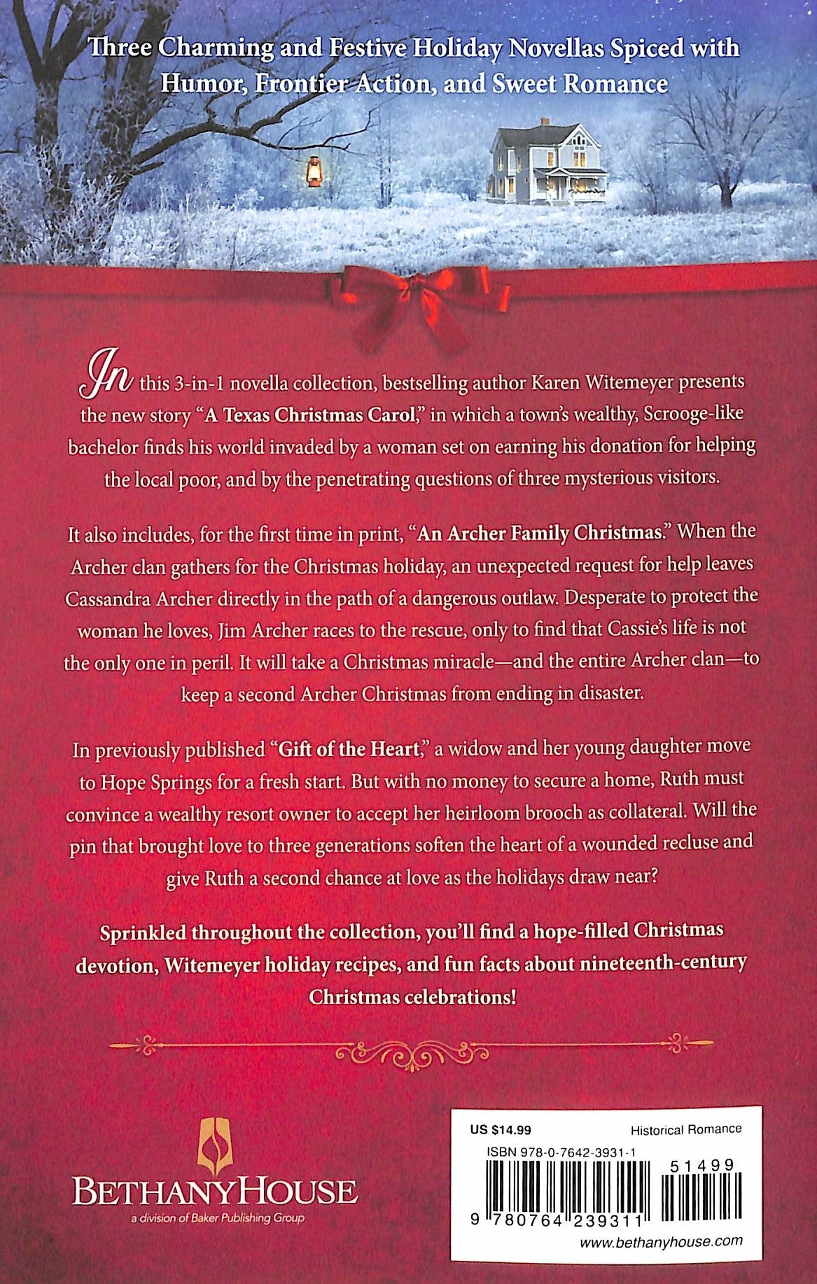 Under the Texas Mistletoe: A Trio of Christmas Historical Romance Novellas