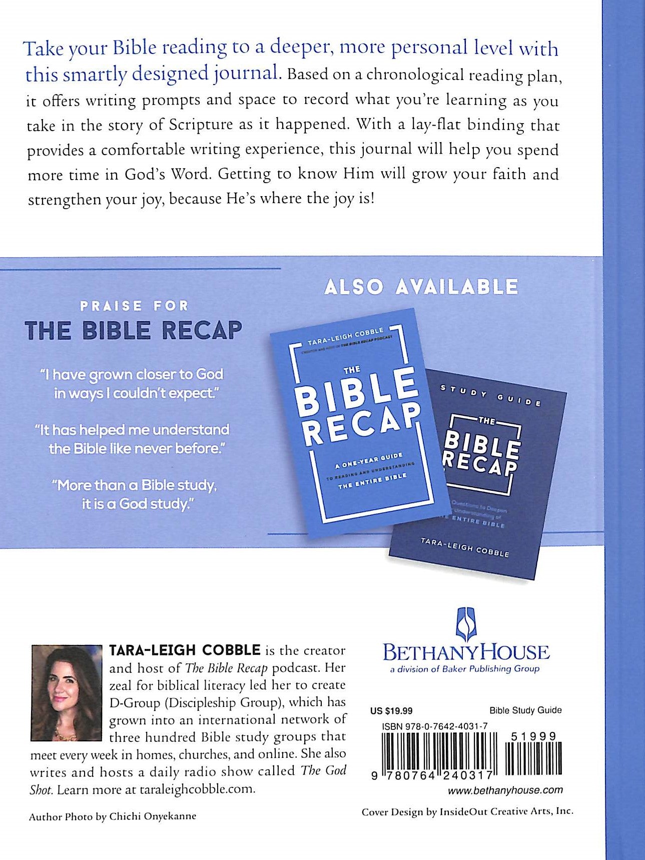 The Bible Recap: Your Daily Scripture Companion (Journal)