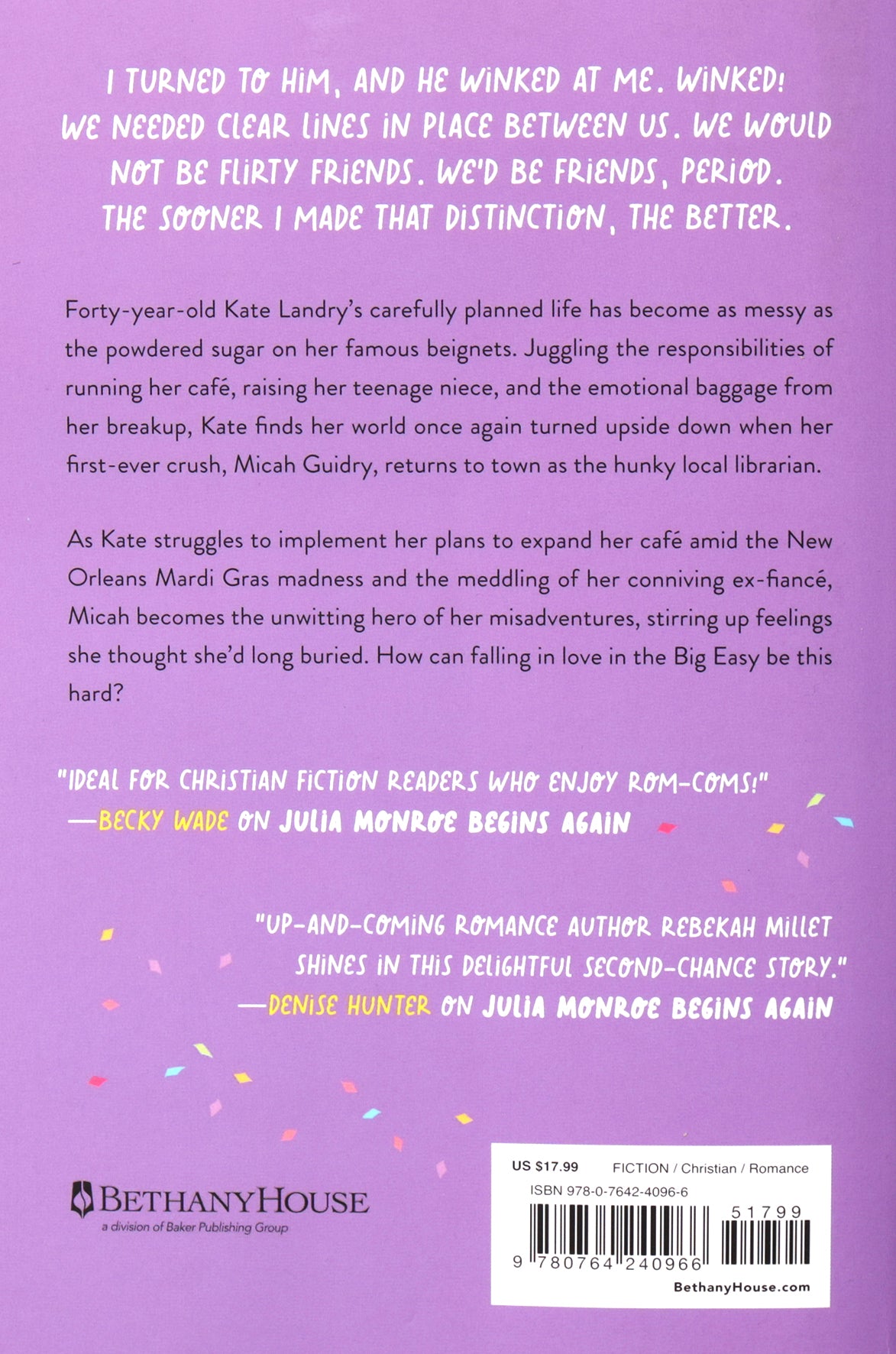 Kate Landry Has a Plan (#02 in Beignets for Two Series)
