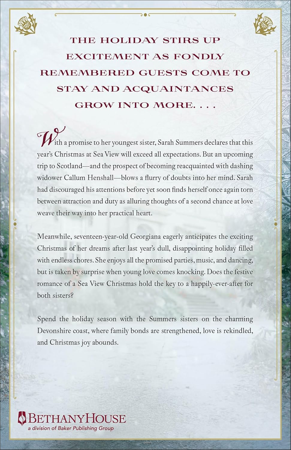 A Sea View Christmas Novella (On Devonshire Shores Series)