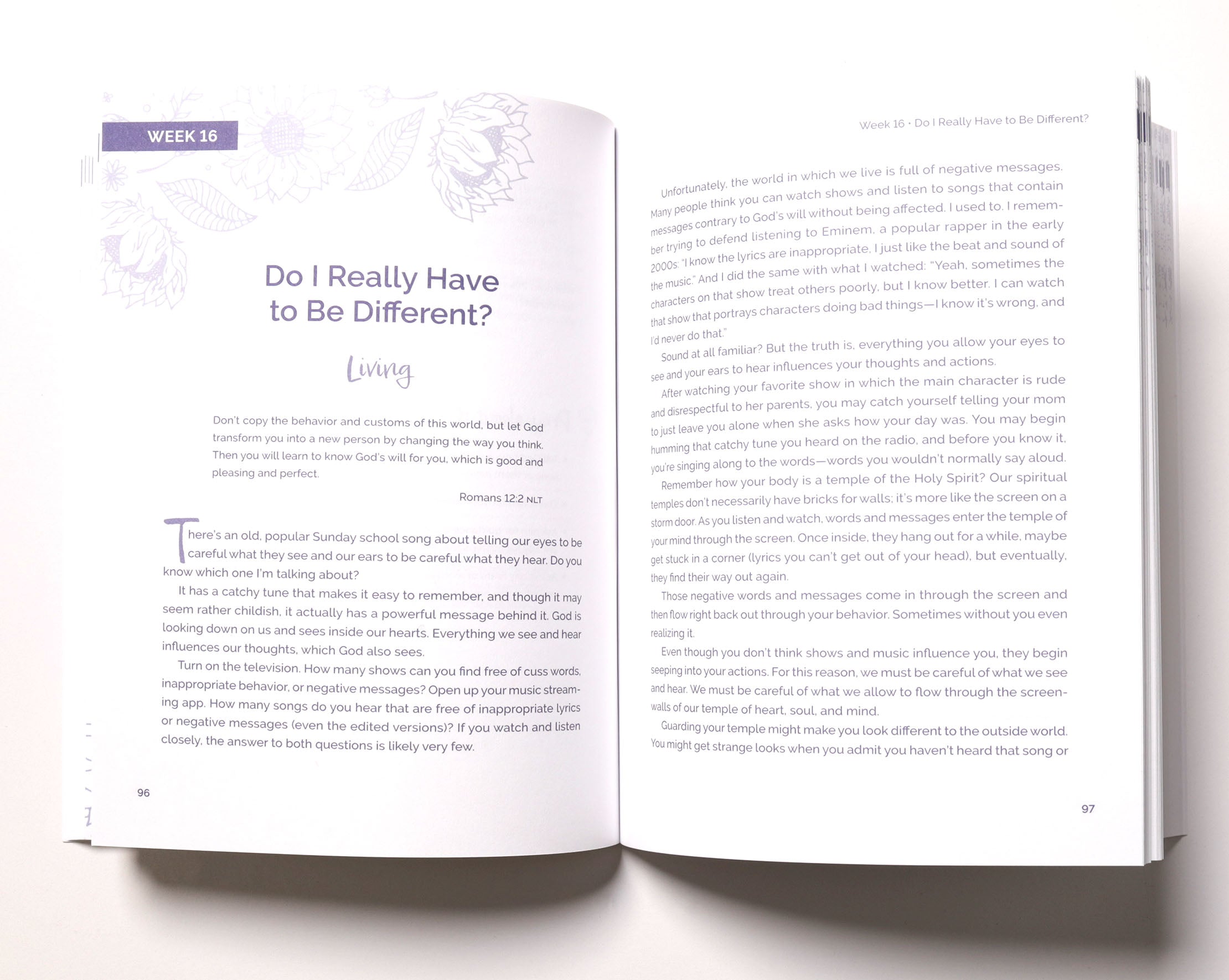 One Year with Jesus: A Weekly Devotional Journal for Middle School Girls