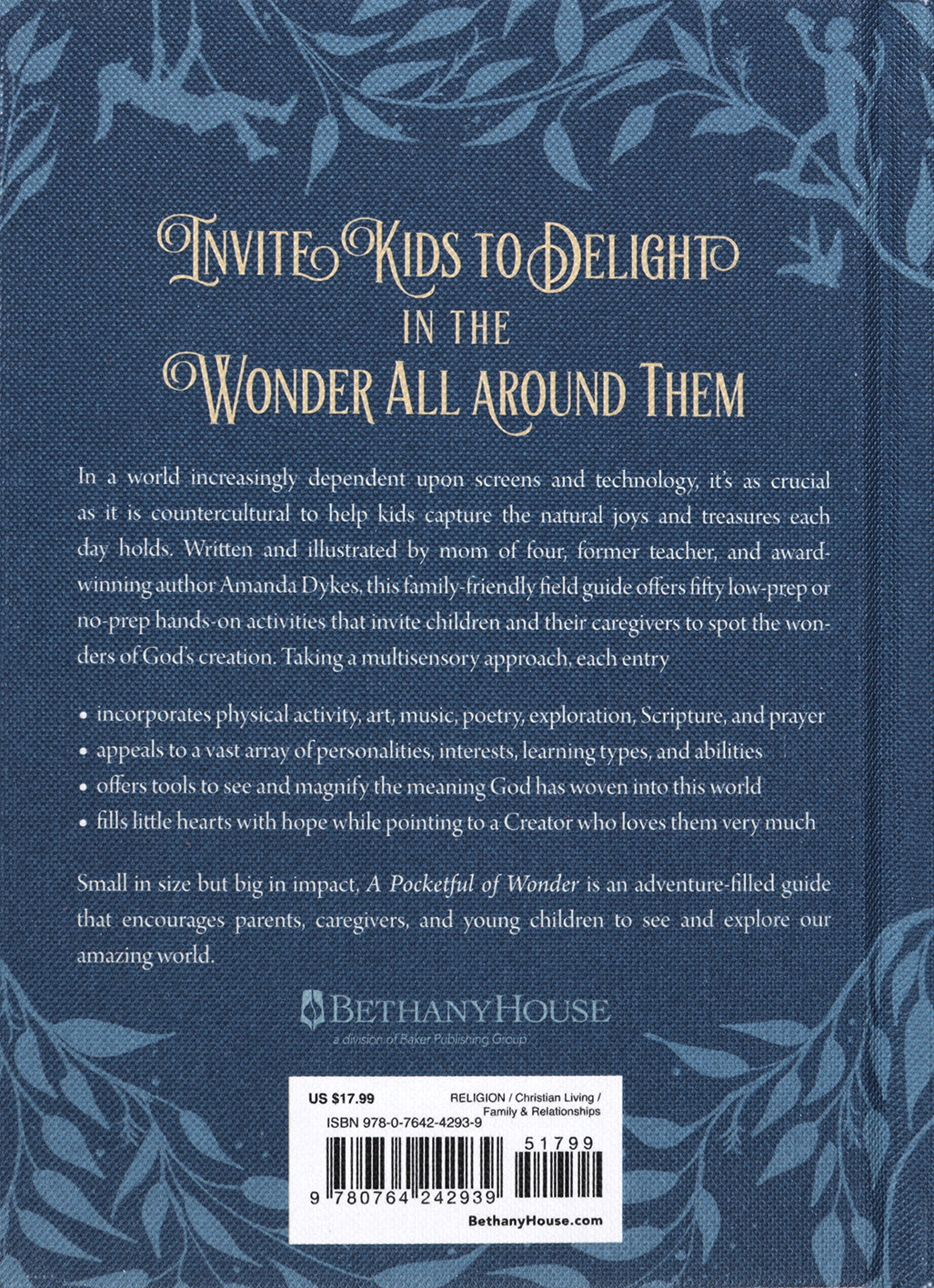 A Pocketful of Wonder: 50 Hands-On Adventures for Kids to Discover God's Creation