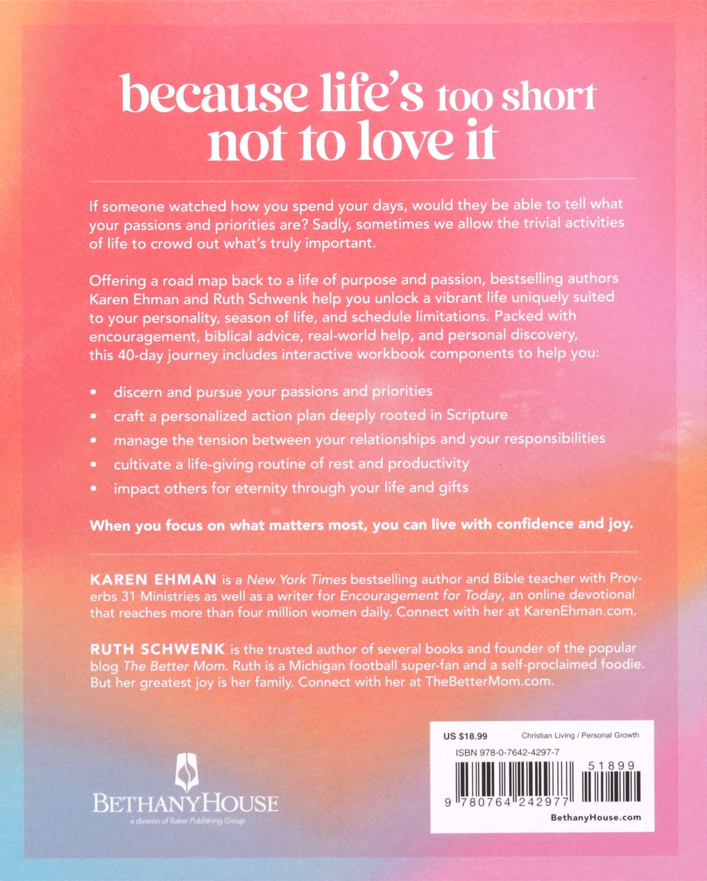 The Love Your Life Project: 40 Days to Prioritize Your Passions, Cultivate Productive Habits, and Refuel with Times of Rest