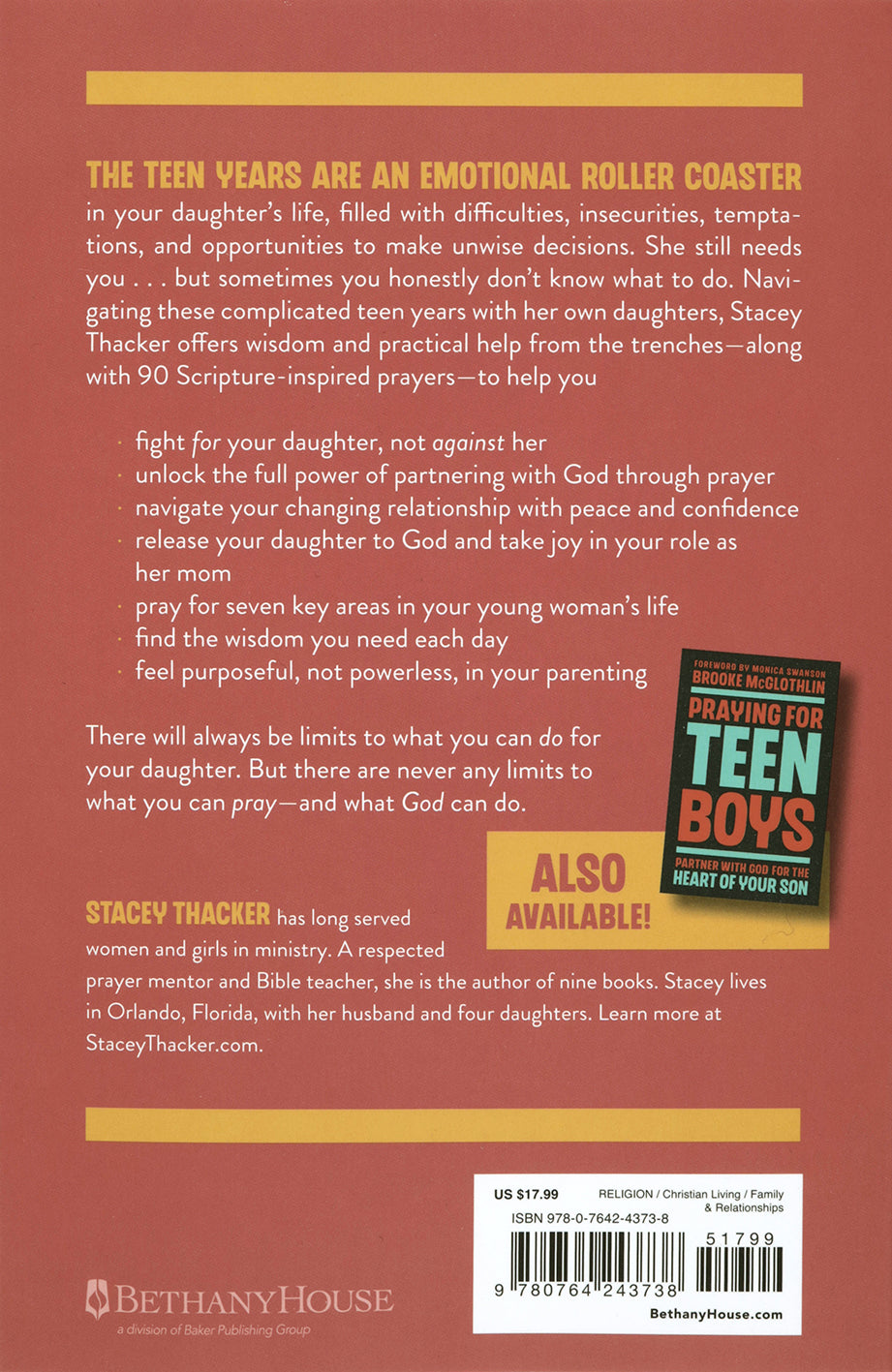 Praying for Teen Girls: Partner with God for the Heart of Your Daughter