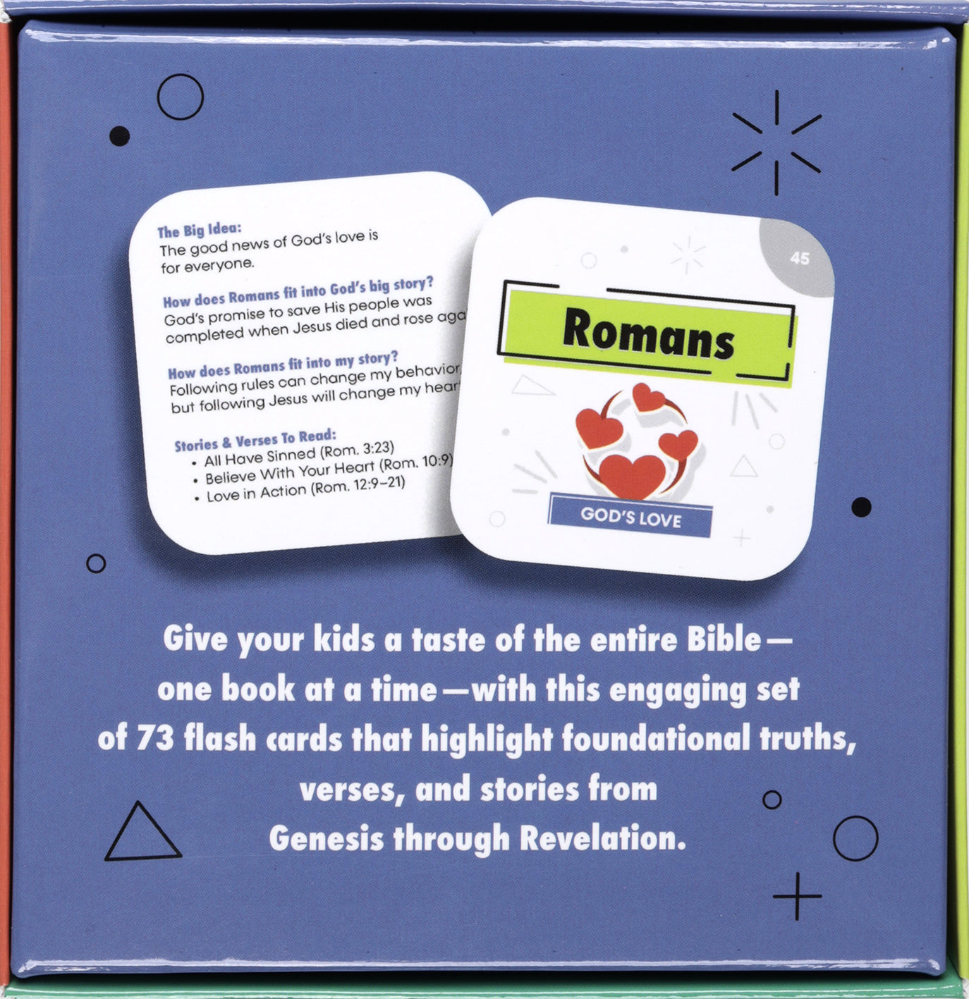 Bite-Size Bible: Books of the Bible Flash Cards for Kids