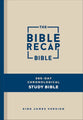 KJV The Bible Recap 365-Day Chronological Study Bible (Red Letter Edition)