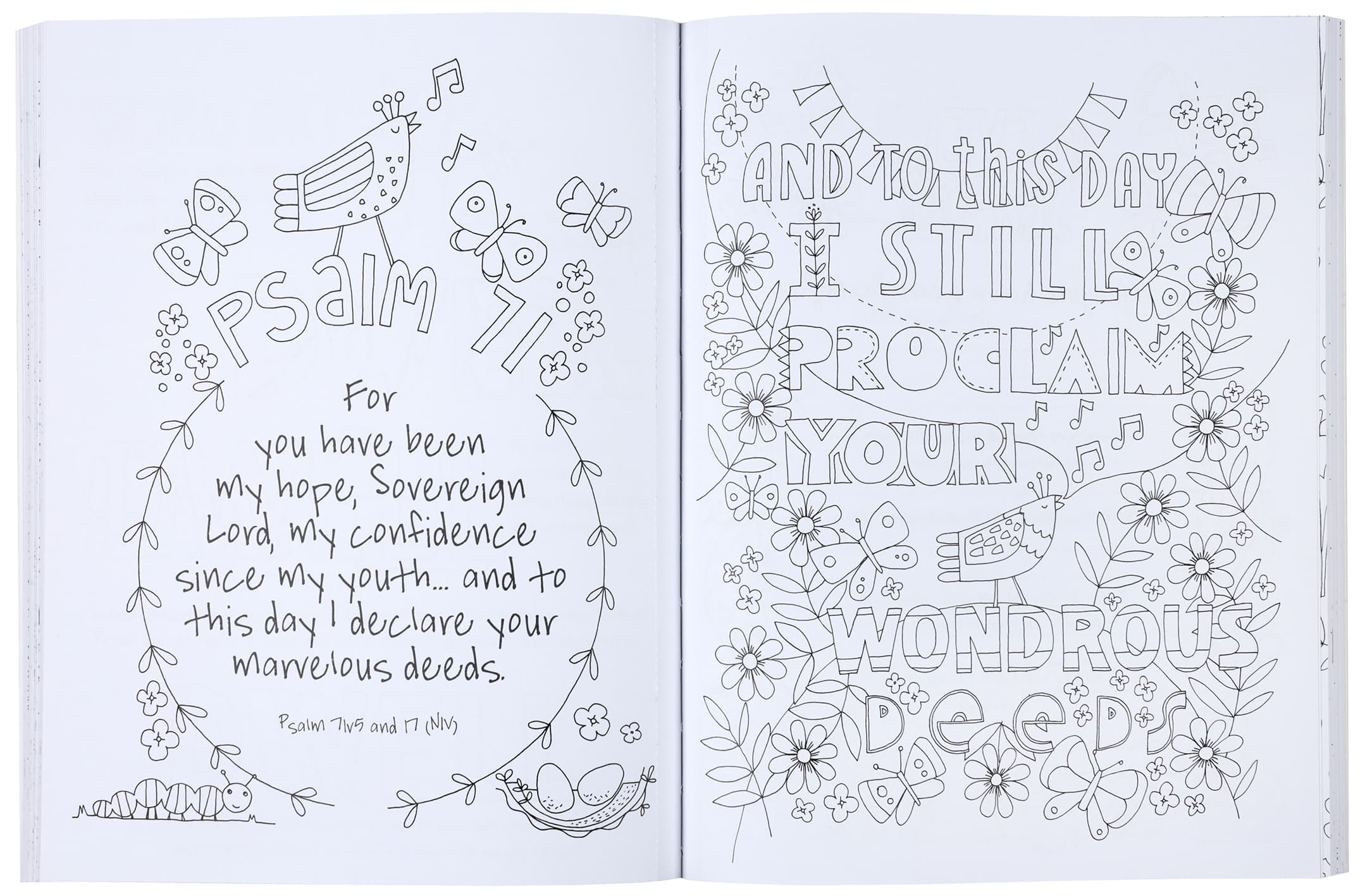 Exploring Psalms and Proverbs: A Creative Coloring Journal
