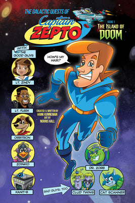 The Island of Doom (Graphic Novel) (#01 in The Galactic Quests Of Captain Zepto Series)