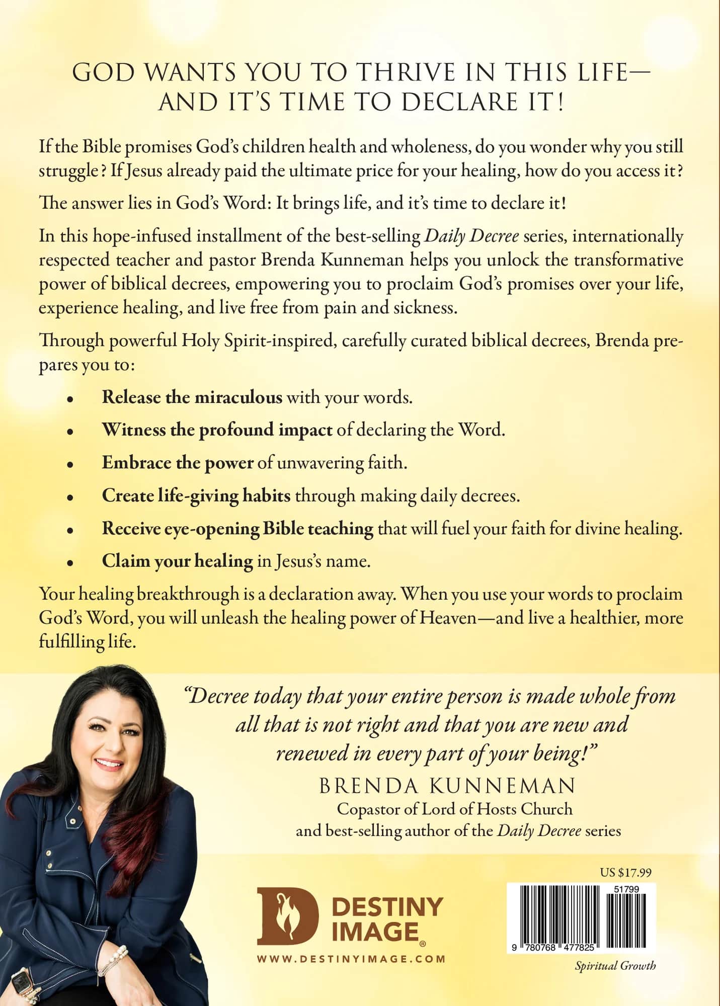 Daily Decrees for Divine Healing: Prayers, Promises, and Proclamations That Release Miracle Breakthroughs