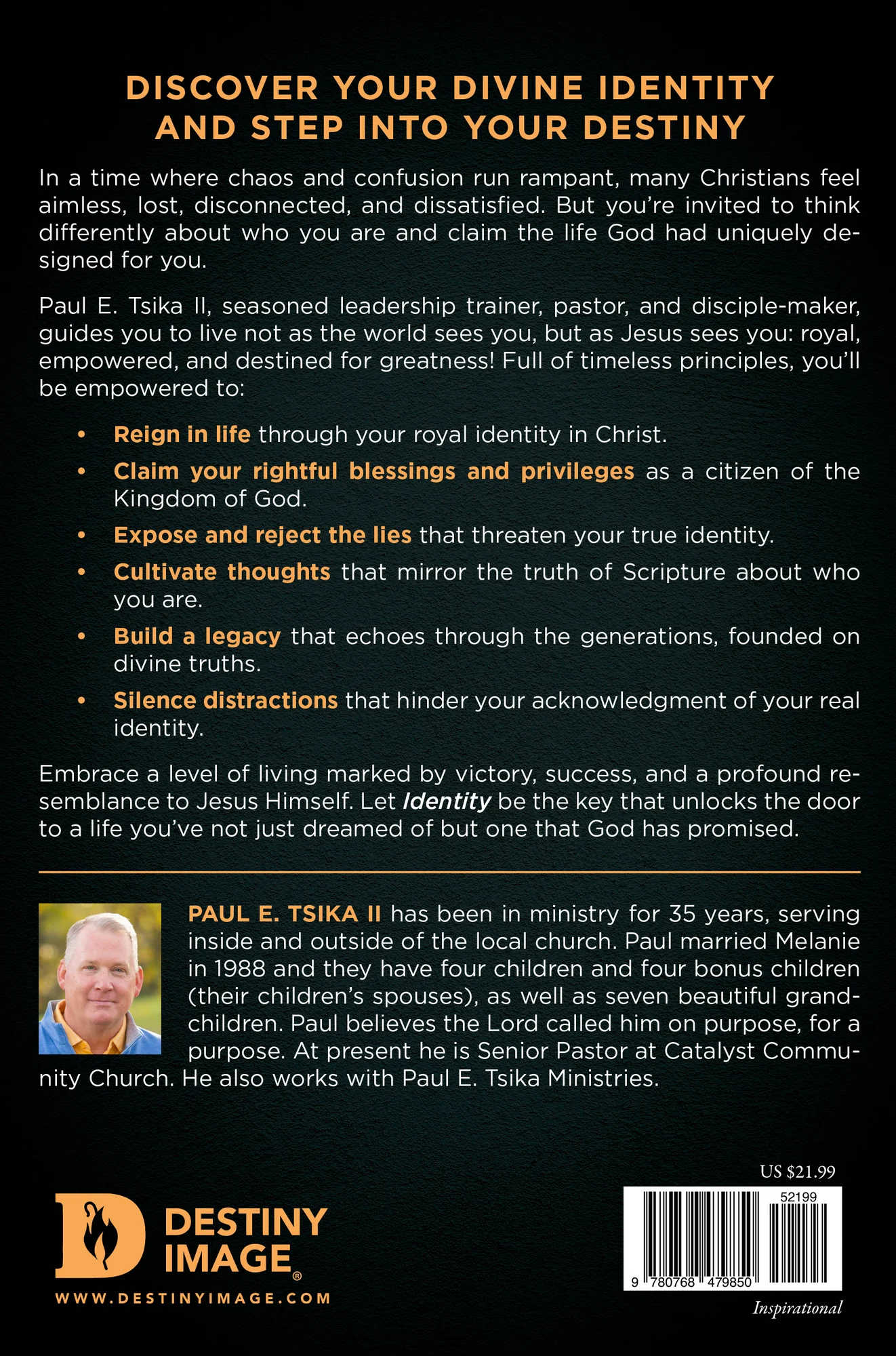 Identity: Knowing, Understanding, Guarding, and Acting on Your God-Given Calling