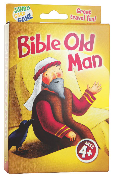 Jumbo Card Games: Bible Old Man