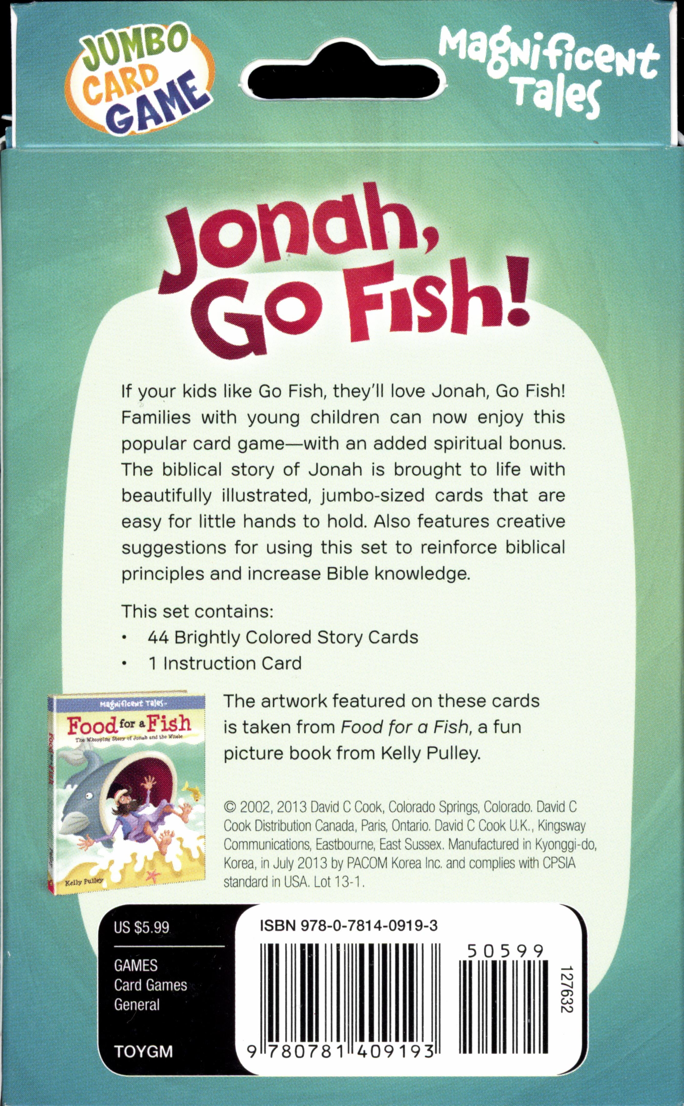 Jumbo Card Games: Jonah, Go Fish!