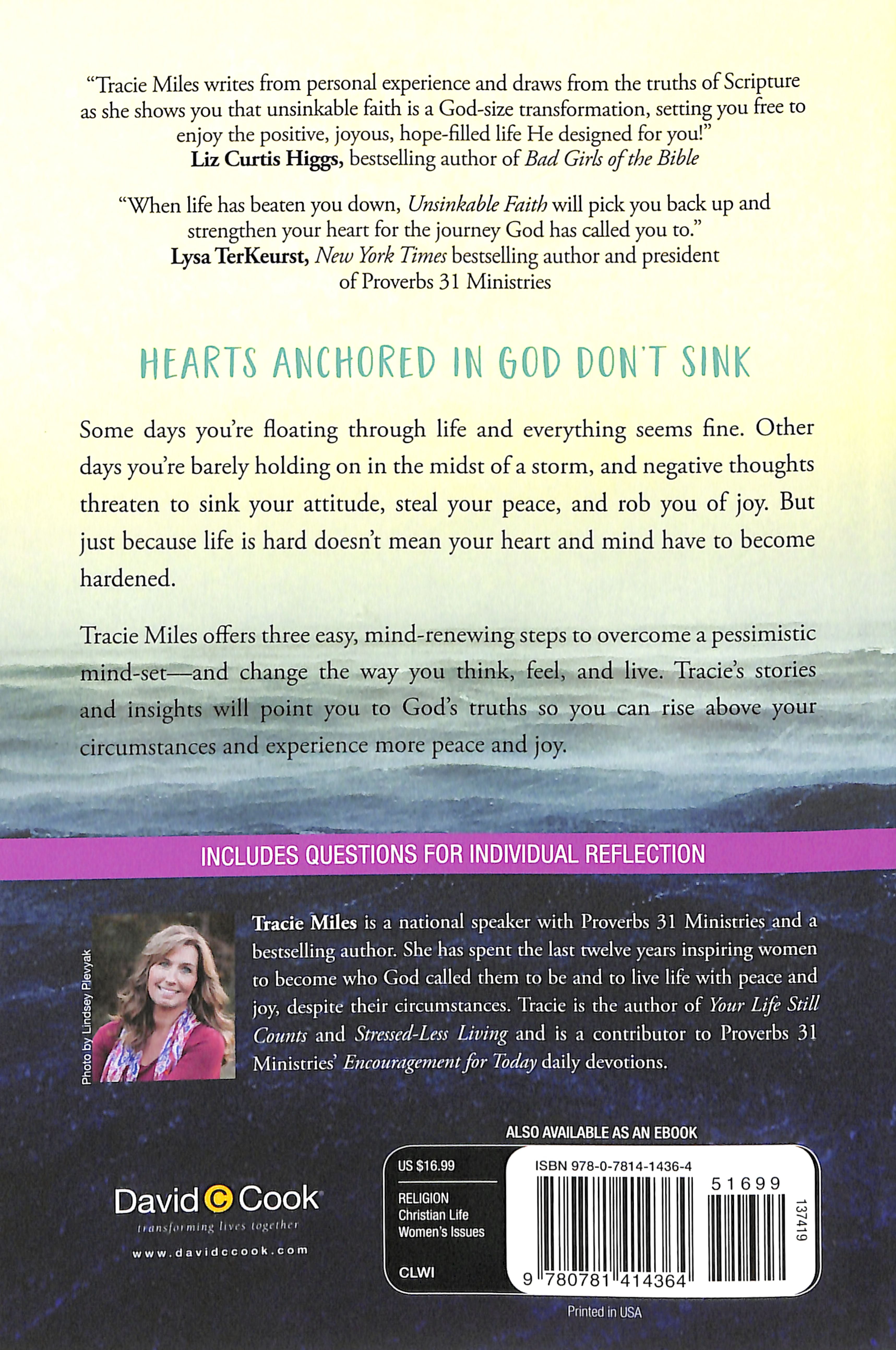 Unsinkable Faith: God-Filled Strategies to Transform the Way You Think, Feel, and Live