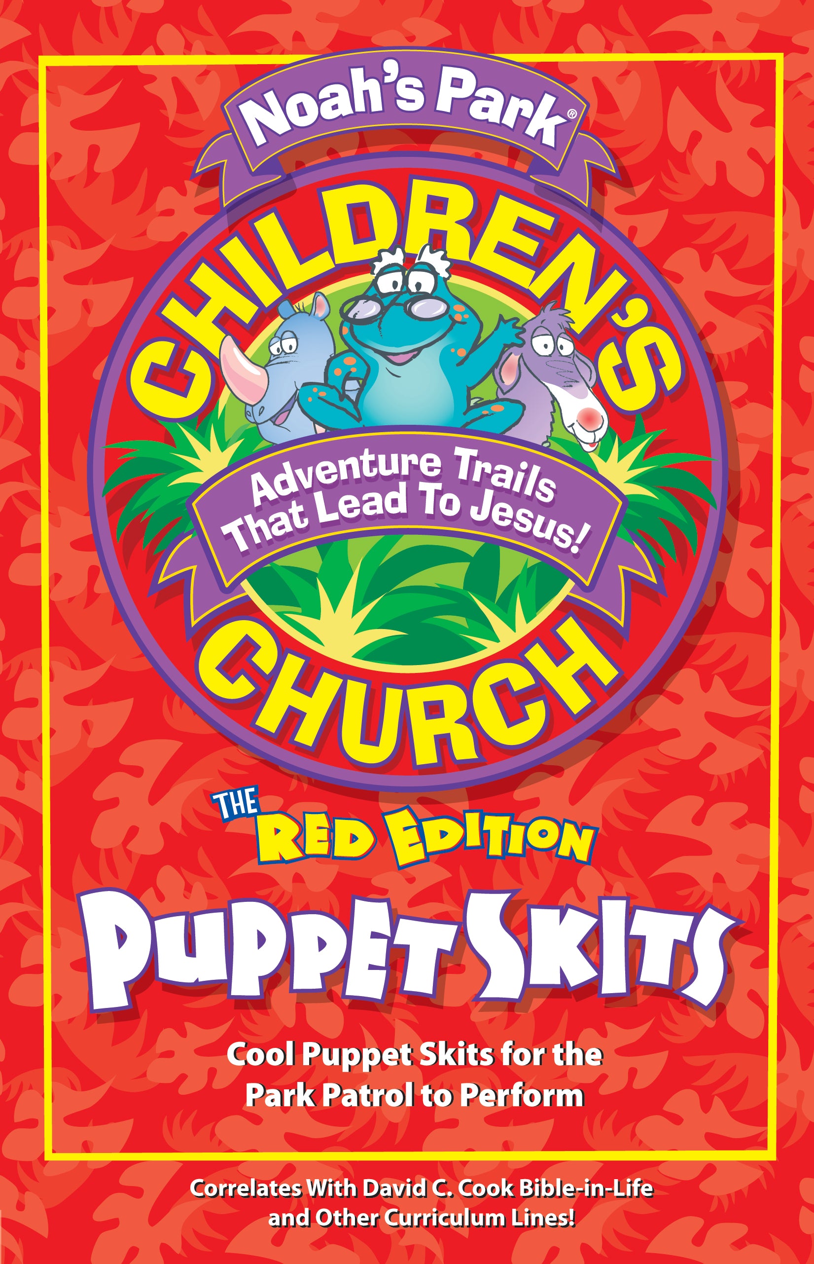 Noah's Park Children's Church Puppet Skits (Red Edition) (Noah's Park Series)