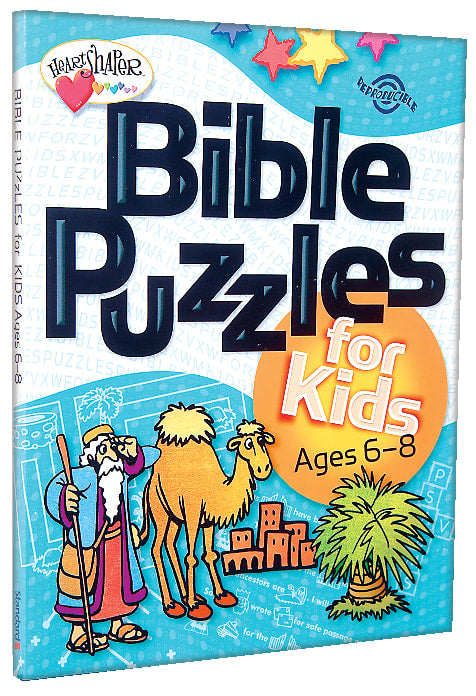 Bible Puzzles For Kids (Ages 6-8) (Heartshaper Series)