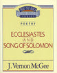 Thru the Bible OT #21: Ecclesiastes/Song of Solomon (#21 in Thru The Bible Old Testament Series)