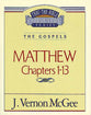 Thru the Bible NT #34: Matthew (Volume 1) (#34 in Thru The Bible New Testament Series)