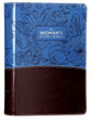 NIV Woman's Study Bible Blue/Brown Full-Color