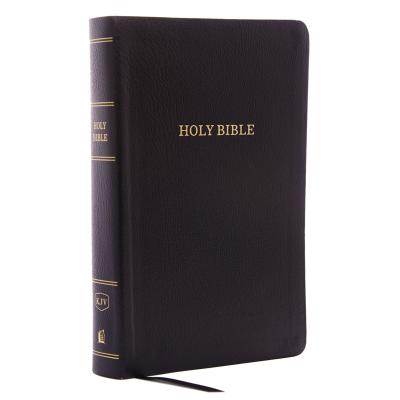 KJV Reference Bible Personal Size Giant Print Black Indexed (Red Letter Edition)