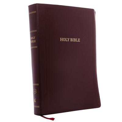 KJV Reference Indexed Bible Super Giant Print Burgundy (Red Letter Edition)