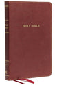 KJV Thinline Bible Burgundy Indexed Red Letter Edition
