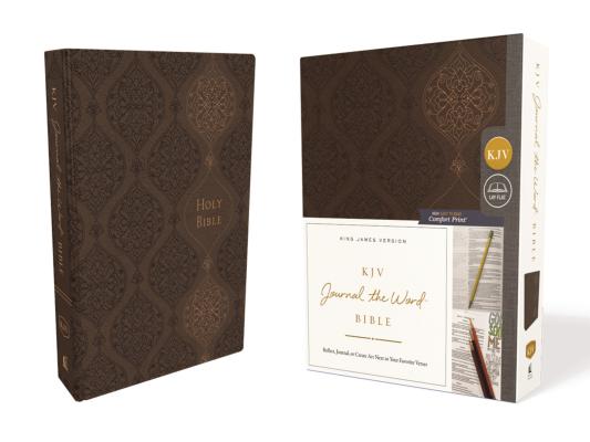 KJV Journal the Word Bible Brown (Red Letter Edition)
