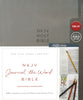 NKJV Journal the Word Bible Gray (Red Letter Edition)