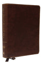 NKJV Journal the Word Bible Brown (Red Letter Edition)