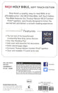 NKJV Holy Bible Soft Touch Edition Brown (Black Letter Edition)