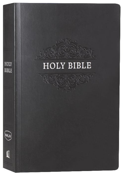NKJV Holy Bible Soft Touch Edition Black (Black Letter Edition)