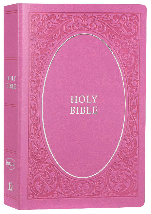NKJV Holy Bible Soft Touch Edition Pink (Black Letter Edition)