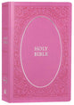 NKJV Holy Bible Soft Touch Edition Pink (Black Letter Edition)