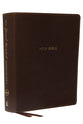 NKJV Journal the Word Reference Bible Brown (Red Letter Edition)