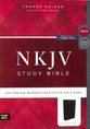 NKJV Study Bible Black Indexed (Black Letter Edition)