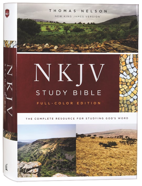 NKJV Study Bible Full-Color (Black Letter Edition)