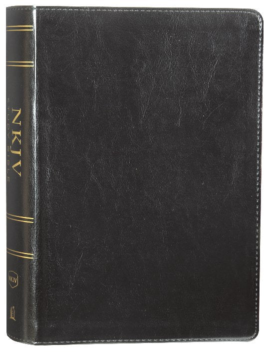NKJV Study Bible Black Full-Color (Black Letter Edition)