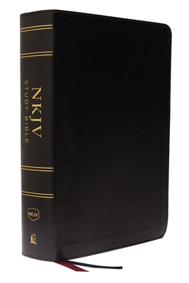 NKJV Study Bible Black Full-Color Indexed (Black Letter Edition)