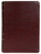 NKJV Study Bible Burgundy Full-Color Indexed (Black Letter Edition)