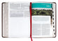 NKJV Study Bible Burgundy Full-Color Indexed (Black Letter Edition)