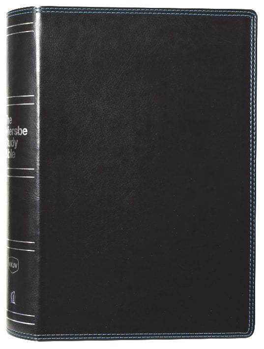 NKJV Wiersbe Study Bible Black